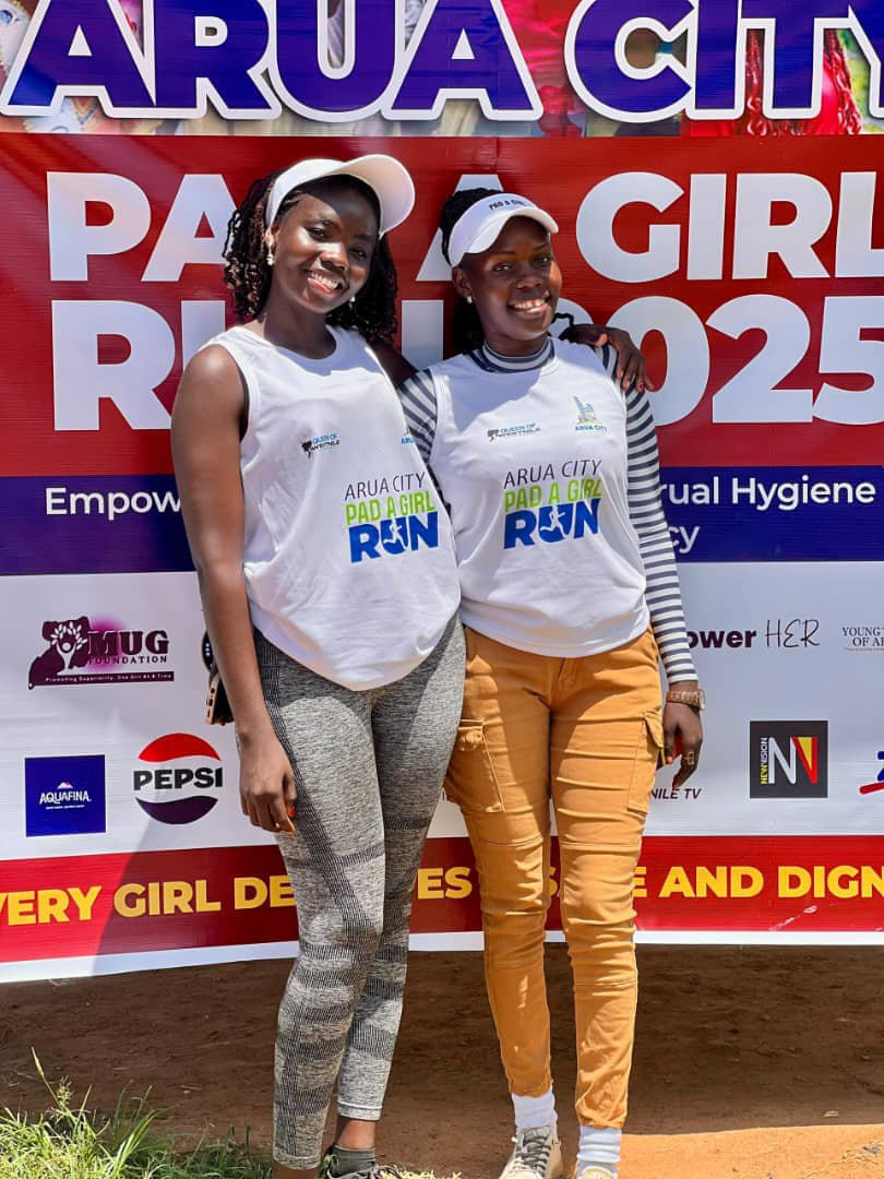 Pad_A_Girl_Run's tweet photo. PAD A GIRL RUN 2026.

Every step we take is a step towards a future where no girl has to miss school, lose confidence, because of her period.

Join us on 12th September at OPM Grounds, Arua City, as we run for menstrual dignity.
Champion her dignity.

#PadAGirlRun2026 https://t.co/rliFnInKhb