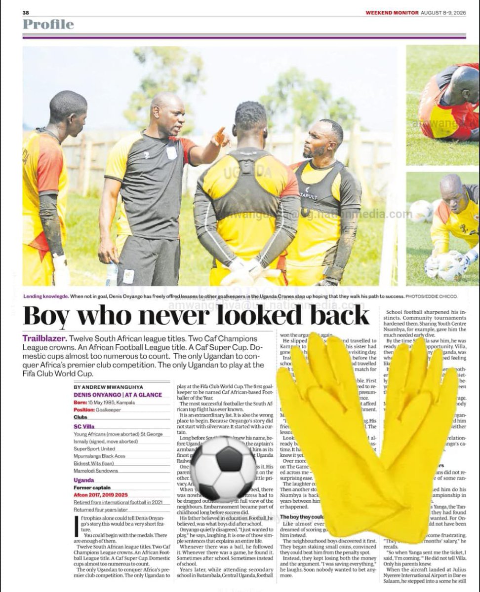 TheLoveDre's tweet photo. I sat down with @masindeonyango on @TheGameOfLifeAM &amp; boy oh boy! 

If you love your written word, come explore the extraordinary life of the man in the @DailyMonitor's WEEKEND MONITOR. In two-part series.

PART ONE out today. 

Get a copy or read here: https://t.co/QbTmaLHP5j https://t.co/uWX486reJI