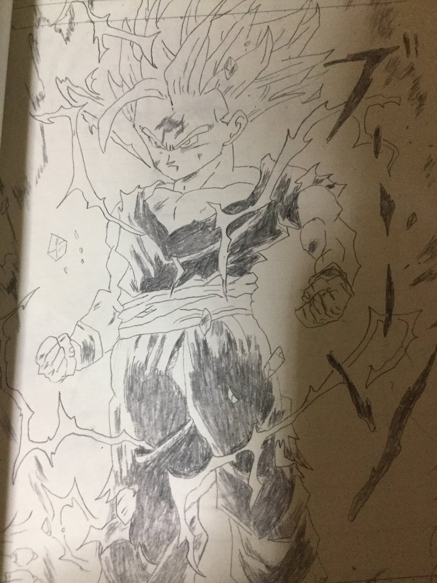 DCHR515431's tweet photo. 小学校まではこれ位の絵はマグレじゃなく描けたんだよ❣️ https://t.co/r6xk5lTbXo