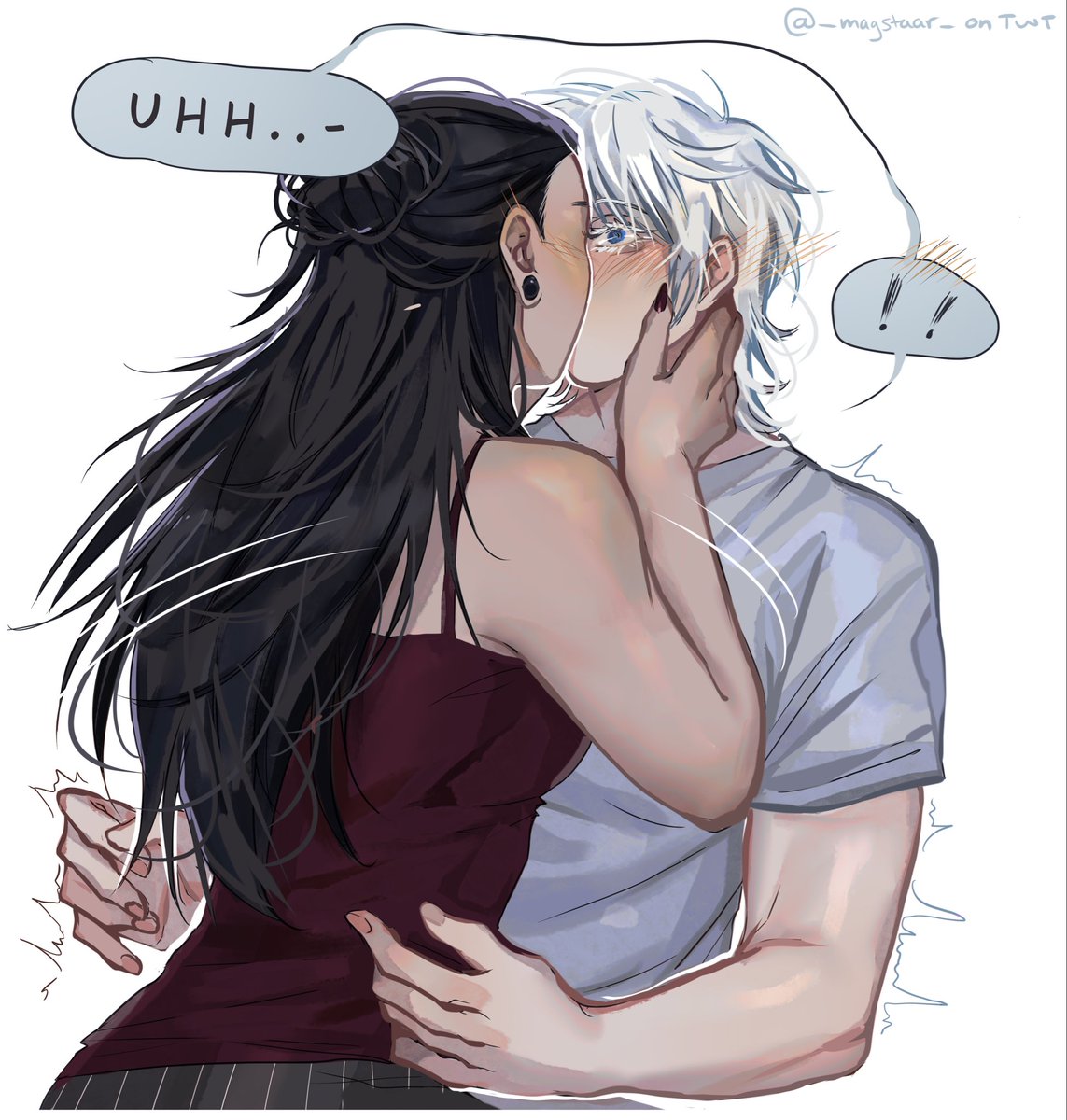_magstaar_'s tweet photo. My lil cuties | Part 2 (12/16) #satosugu #gego #jjk #lesbian https://t.co/r4X0sq63no
