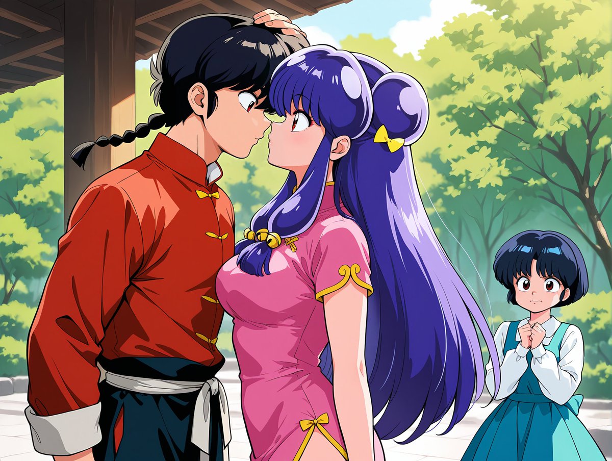 PRCbubu's tweet photo. #anime #ai #aiイラスト #aiart #commissions #kiss #キス #修羅場 #openforcommission #コミッション #かわいい #girl #animeart #aianimeart #animeart
#Ranma1_2 #Ranma12 #RanmaSaotome #AkaneTendou #Shampoo #Ranma #Akane #早乙女乱馬 #天道あかね #シャンプー #美少女
SFW Illustration https://t.co/0A374J8nRi