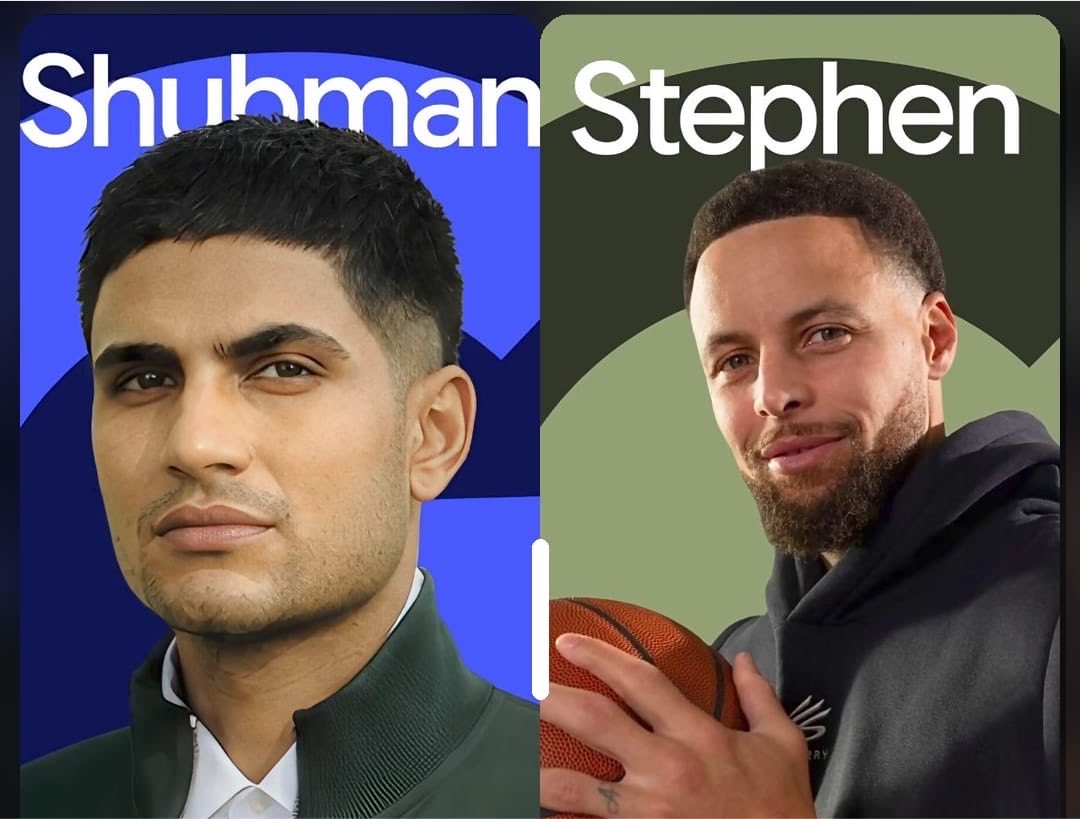 mufaddal_vohra's tweet photo. Shubman Gill set to feature with basketball icon Stephen Curry at the ‘Made by Google hardware launch’ in New York on 12th August. https://t.co/Y59FFWYtrK