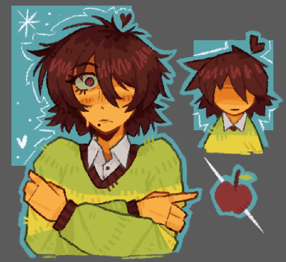 mewsmemee's tweet photo. kris haircut #deltarune https://t.co/14eV2L6by2