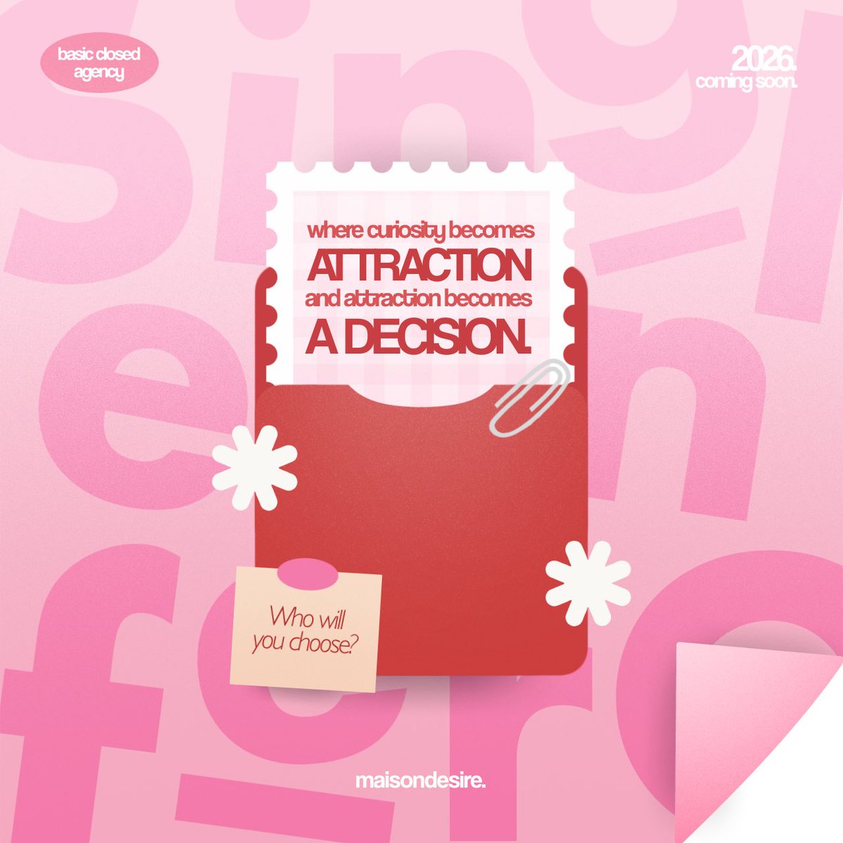 maiisondesire's tweet photo. ㅤ
There’s something waiting for you! ⋆˚꩜｡ 💌🎀 Imagine being stuck in a house full of strangers where a simple greetings could change your entire story. Well... what happens next is entirely up to you!
ㅤ https://t.co/AkFs0LTxPp