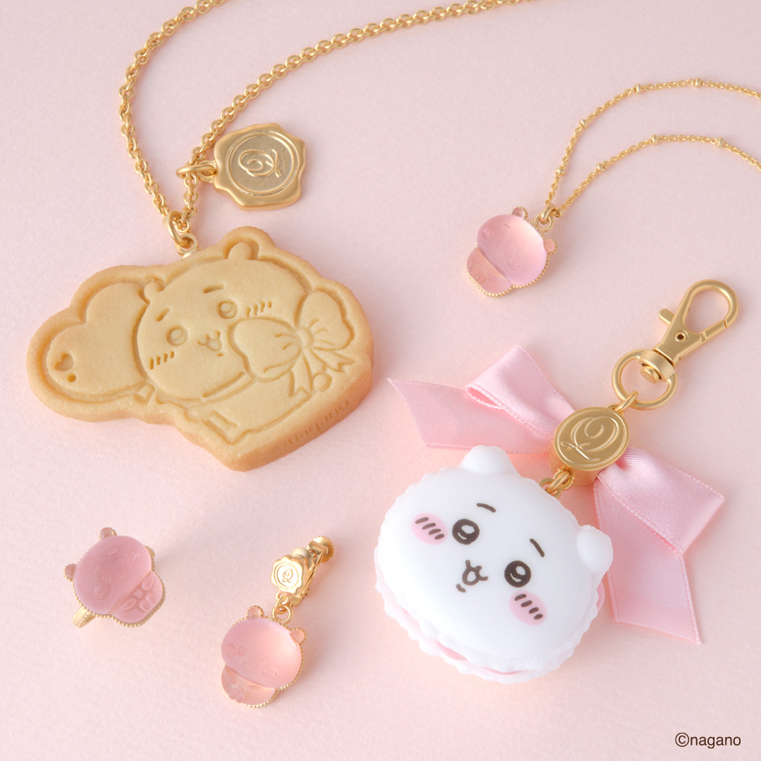 QpotJAPAN's tweet photo. 「#ちいかわ」とQ-pot.が贈る、 
スイーツアクセサリーCollection🍪
一部商品が店舗にてお取り扱い中！

在庫状況は各店舗アカウントをCheck✓
https://t.co/Dw9WI8rNWN https://t.co/0yNXVOmaPs
