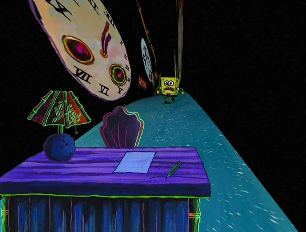 ArtofSpongeBob2's tweet photo. Love the colors in this sequence...so funky! https://t.co/o5tCdvJhfI