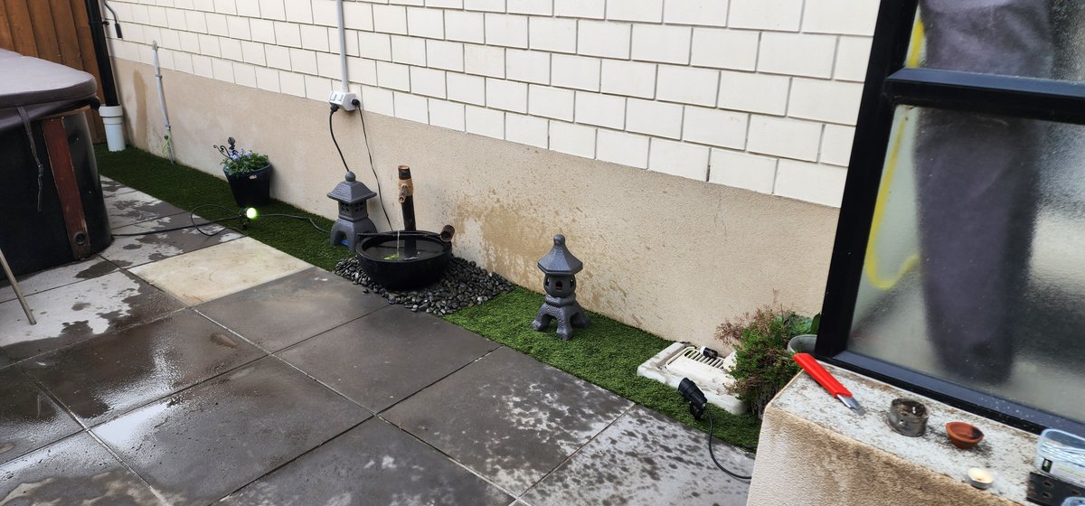 NawaHongi's tweet photo. Today's effort  on my Japanese onsen yard https://t.co/HIMtOC3IP4