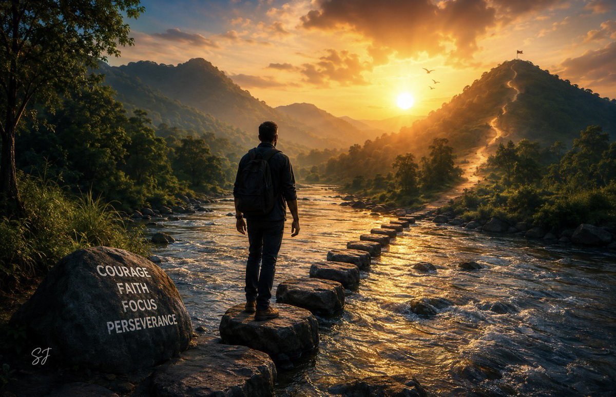 jayasena7373's tweet photo. 🌊 We all have rivers to cross.

In life. In business. In leadership.

Don’t fear the current.
Understand it. Adapt. Keep moving.

Cross your river. Turn struggle into strength. Turn experience into wisdom.

✍️ Shantha Jayasena

#Leadership #Resilience #Business #LifeLessons #SocialVision
