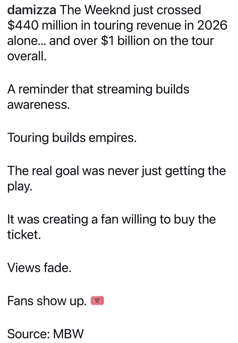 diwatangatin's tweet photo. I’ve said this AGAIN AND AGAIN AND AGAIN AND I WILL DIE ON THIS HILL!

For me, the best way to support SB19 is through showing up at their events!

That is where the real money is at.

Like @/damizza says on IG, streaming builds awareness but TOURING BUILDS EMPIRES!

So the goal for me is for SB19 to get more fans who are willing to spend their precious money on tickets 😉