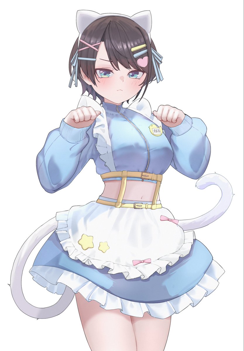Po_n_su_'s tweet photo. 猫メイドになってもらった
 #プロテインザスバル https://t.co/KPrbRisD2q