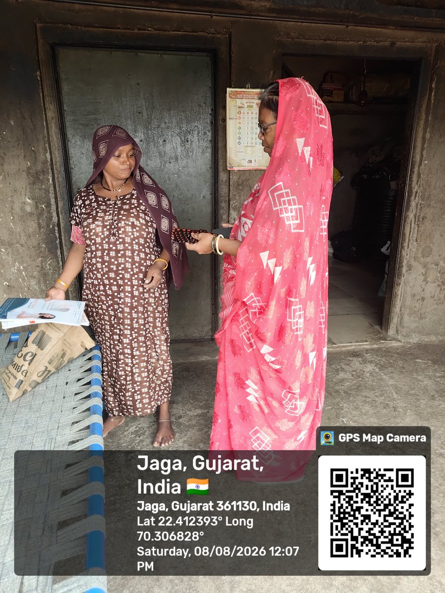 AamJaga's tweet photo. આજ રોજ જગા ગામ ની વાડી વિસ્તાર ની near Edd સગર્ભા ની મુલાકાત કરેલ , ૧૦૮ ઈમરજન્સી સેવા તથા સંસ્થાકીય સુવાવડ વિશે સમજાવેલ. https://t.co/iYskox5fgq