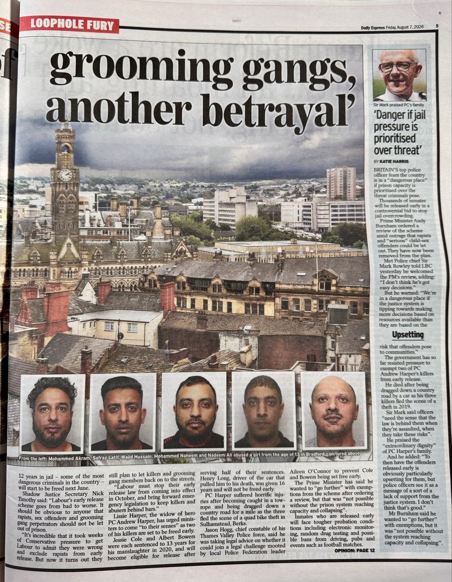 MaggieOliverUK's tweet photo. A front page story I contributed to with the @Daily_Express   published yesterday…. (Copied below but also link attached)

The incompetence we are seeing from our leaders is becoming a weekly, if not a daily, issue and it’s truly terrifying that our country is in such hands.

I actually don’t think this is new, I think that with so many ways for the public to now see through the “smokescreen” other than just msm it has become increasingly difficult for our public institutions to conceal these catastrophes…..

Of course I see it clearly within the criminal justice system because of my work (and in this I include police, cps, probation, parole, prisons, courts etc) but I have no doubt from what I already know that this is also prevalent in the nhs, post office, education 

How on earth did we allow our public services get to this place! And can we ever turn this tide is the real question.

https://t.co/Tw7S0FtBRA