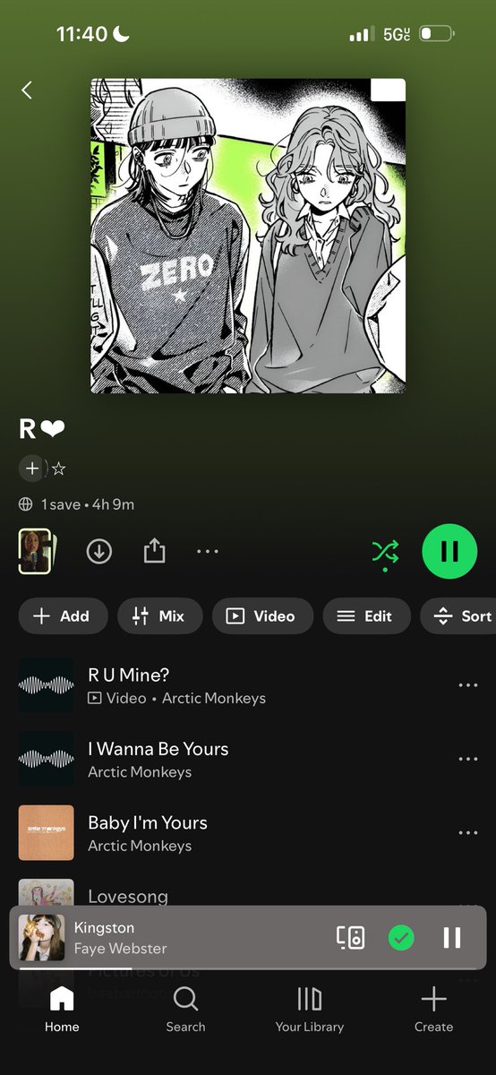 myonlyan's tweet photo. missing my gf so im listening to my playlist dedicated to her🥹 https://t.co/YSwMzq0Q9W
