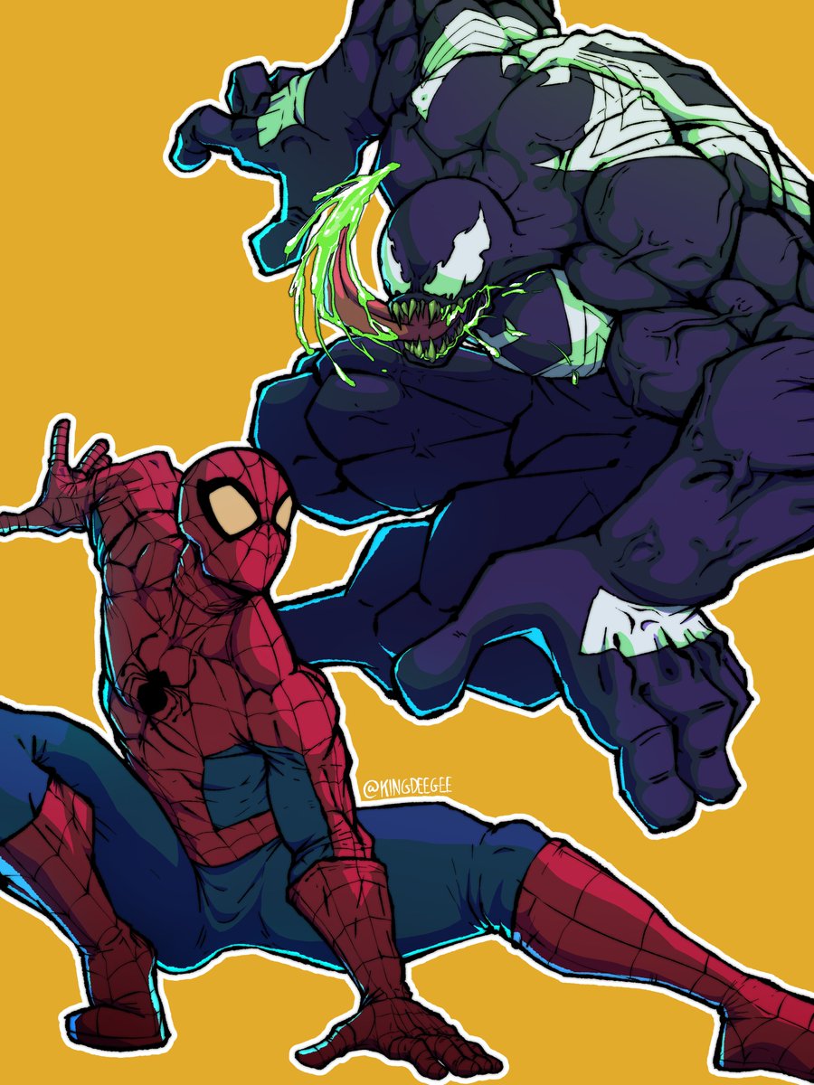 KingDeegee's tweet photo. Spider-Man vs Venom
#spiderman https://t.co/e1vM5iF9W1