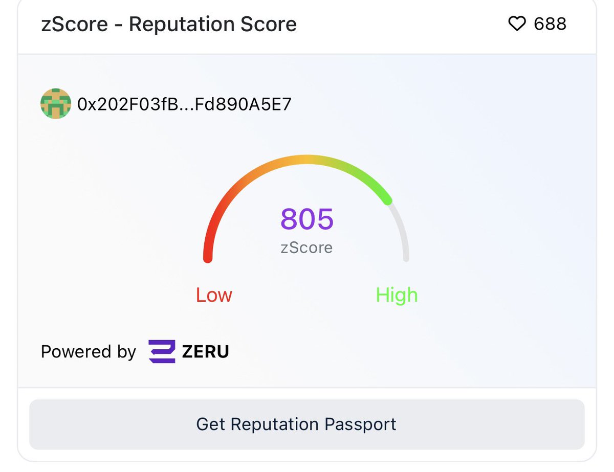 ProfessorCornel's tweet photo. Big bigg $BASE update! 🎉🎉🎉

Just found a hidden feature on $BASE Explorer. 🙌

You can now check your wallet’s Onchain Reputation Score 👀

Here’s how to find it:

→ Go to https://t.co/mxBqjQSXVd
→ Search your wallet
→ Look at the right side
→ Open the “Cards” tab
→ Check your score

Looks like @base Explorer is now giving wallets a reputation score based on their onchain activity.

It’s coming directly from Base’s official explorer, so this is pretty interesting. 👀

My score is 805/1000, which seems pretty decent. 😂🔥

Maybe this wallet reputation system becomes more important later as $BASE keeps building its onchain ecosystem.

Now I wanna know…

What’s your score? 👇

Drop it below. Let’s see who has the highest $BASE reputation. 🫡