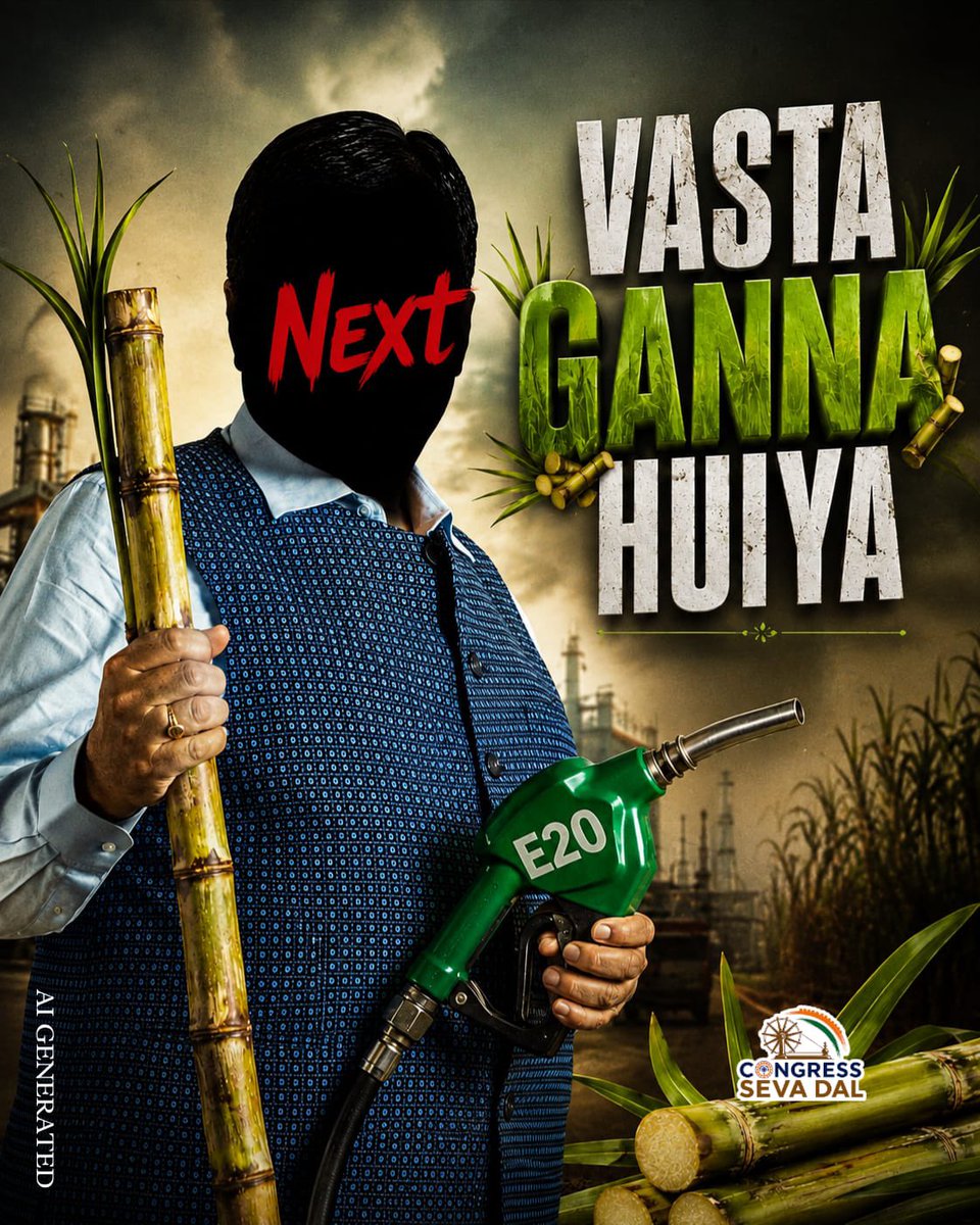 CongressSevadal's tweet photo. Vasta "𝗚𝗮𝗻𝗻𝗮" Huiya ki fielding set hai ‼️ https://t.co/546LBeCZHz
