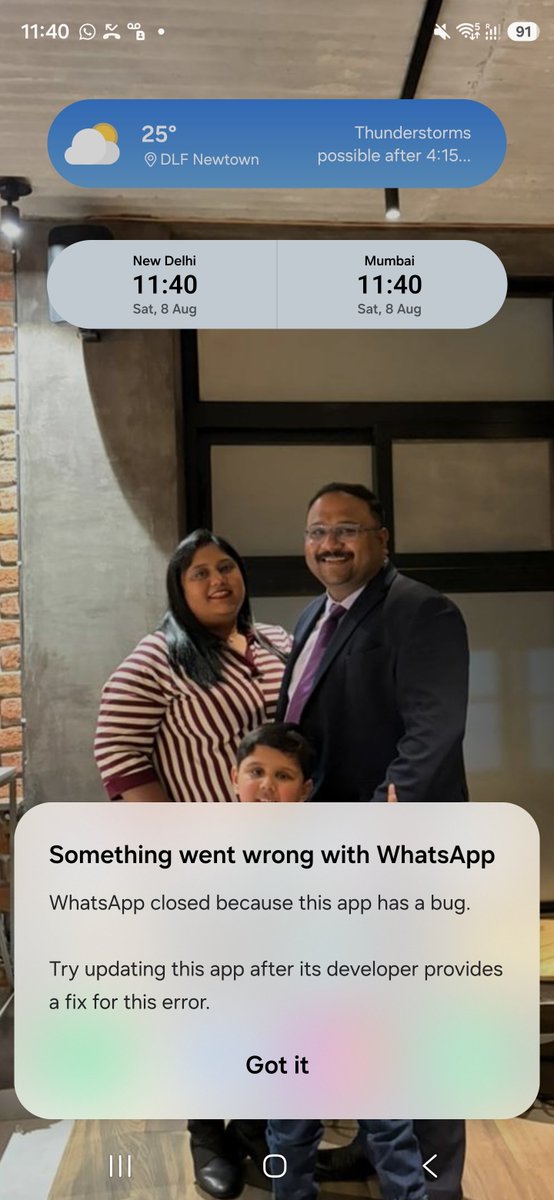 iammanorag's tweet photo. @Meta @kunalb11 #WhatsaapBug 

Please Solve https://t.co/KusOTHdiRU
