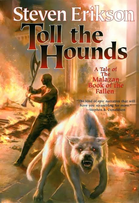 Gherman_Sparro's tweet photo. Malazan: Toll the Hounds ✅️
9/10 - Erikson really switched up his writing in this one. Felt like a Shakespear play with the depression turned to 1000.
The switch up between the previous books and book 8 is similar to Vinland Saga S1 to S2.
#Malazan #TolltheHounds https://t.co/tYrF9yq3VO