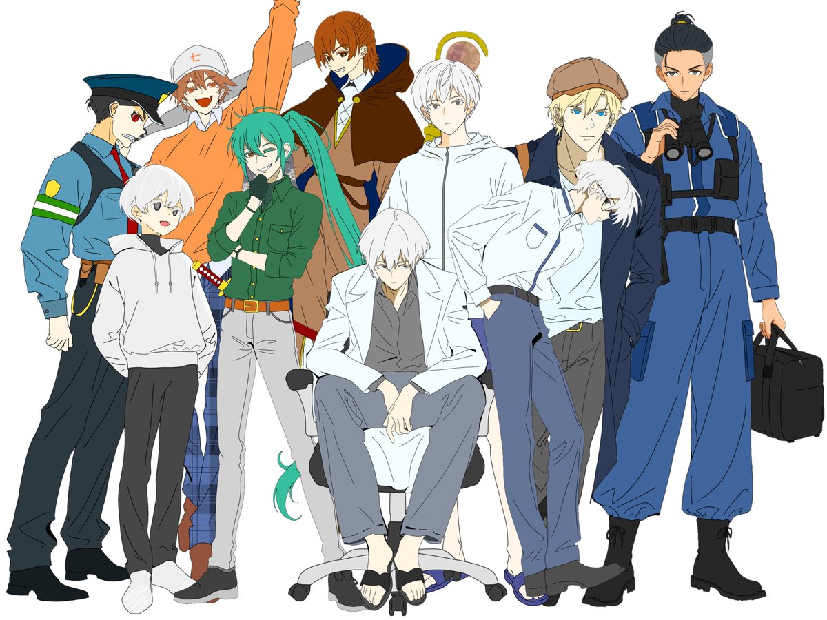 TRPG_5RM2's tweet photo. 今年入って沢山描いたな…… https://t.co/kWzEASdFs6
