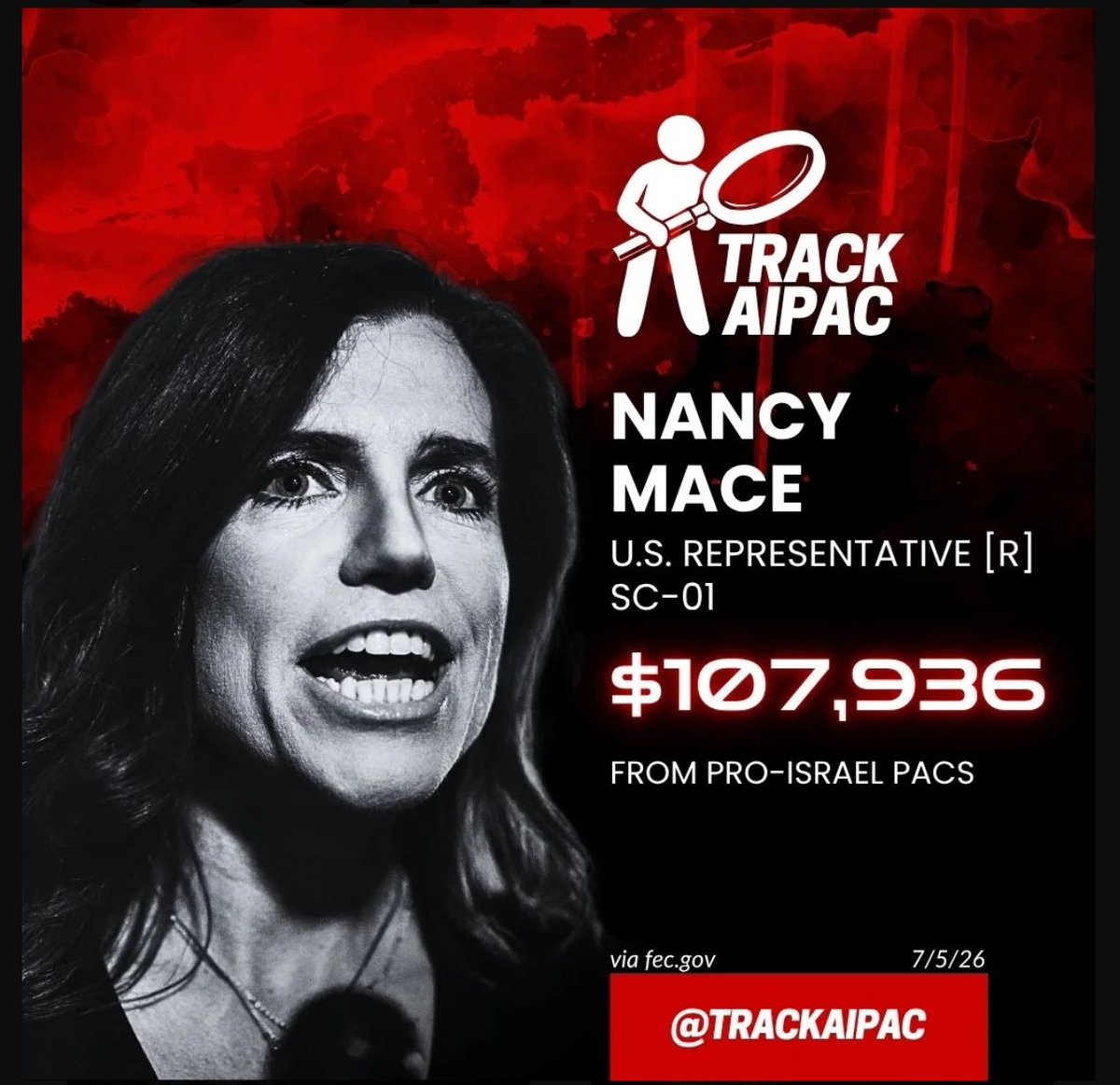 beacomblvd's tweet photo. @RepNancyMace Lol you're the Trojan horse. https://t.co/6Rq4l4scz2