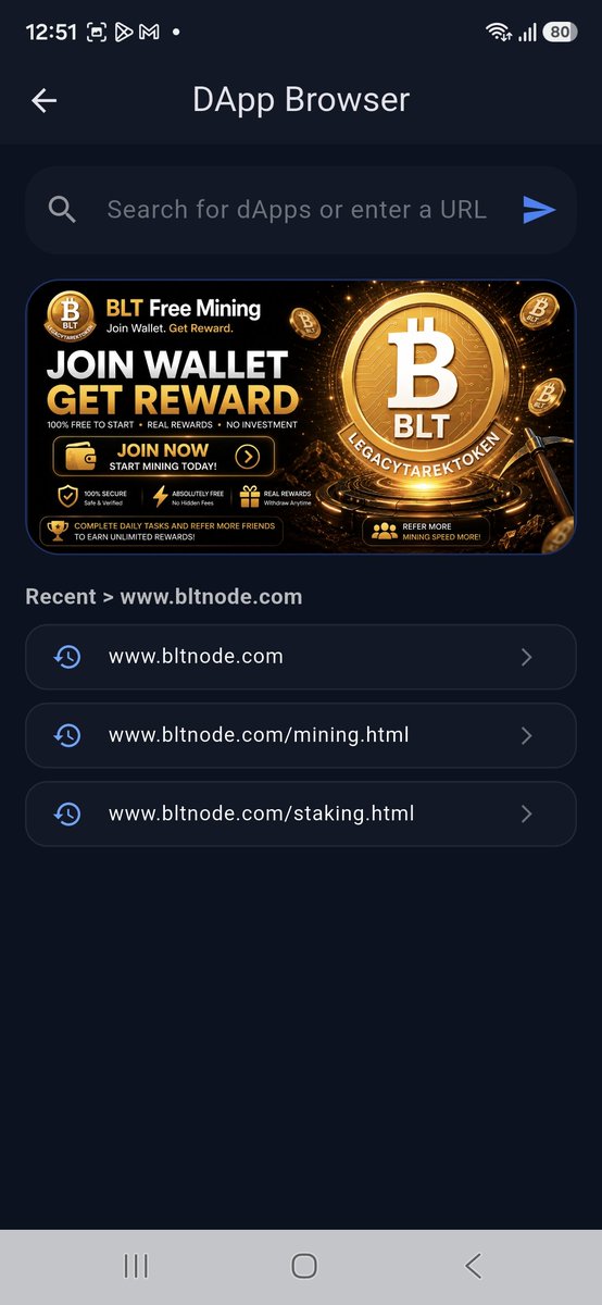 LegacyBLTtoken's tweet photo. #bltwallet
#BLT #BLTWALLET https://t.co/yMpa1hpFBV