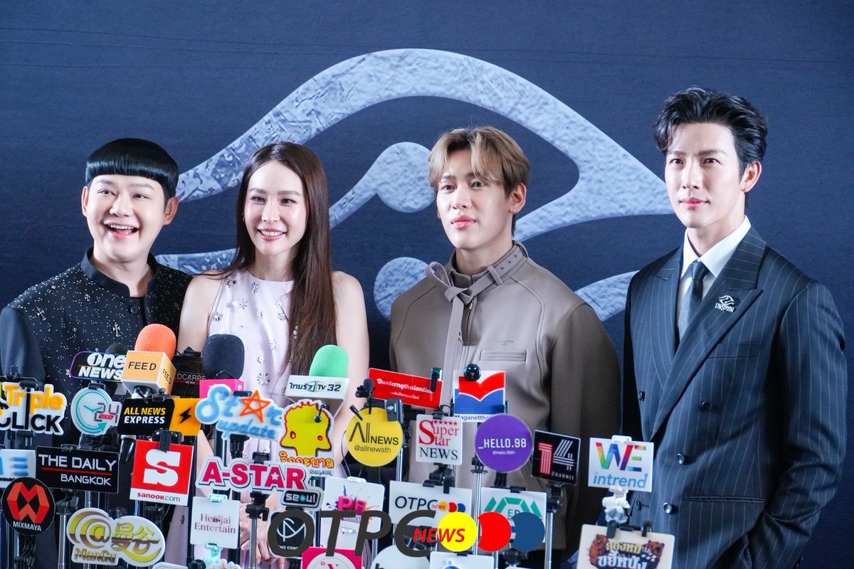 otpcnews's tweet photo. "ดีเจนุ้ย-นุ้ย สุจิรา-แบมแบม-ดีเจพุฒ" ช่วงสัมภาษณ์ Exclusive รายการ "UNSEEN" เรียลลิตี้หมอดูหรือนักพยากรณ์ ทำนายทุกศาสตร์ทั่วเอเชียครั้งแรกของประเทศไทย ที่จะมาร่วมทำภารกิจเพื่อเฟ้นหาสุดยอดผู้หยั่งรู้โชคชะตา 

#BamBam #뱀뱀 #แบมแบม
#djnui #nuisujiraa #push_dj 
#UNSEEN2026 
#ศึกชิงบัลลังก์ผู้หยั่งรู้
#WETV
