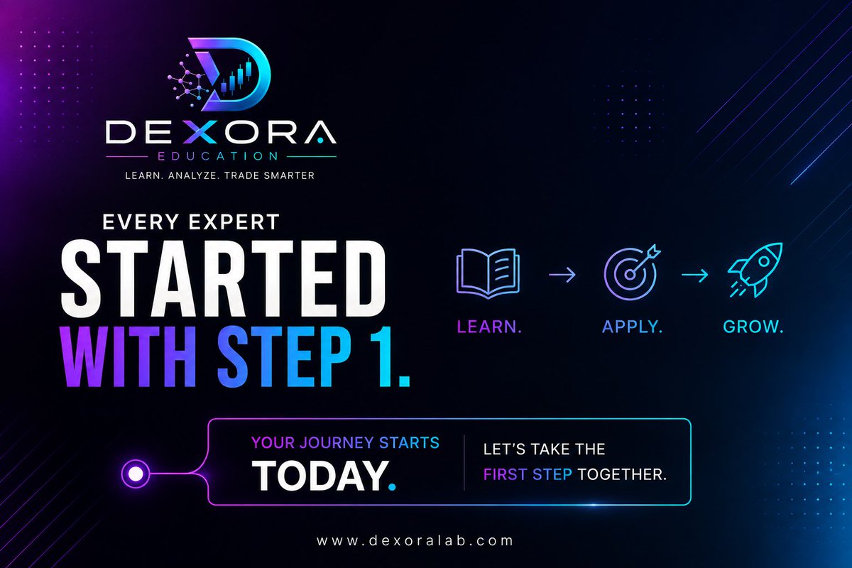dexoralab's tweet photo. 🚀 Every expert was once a beginner.

Real skills are built through learning, practice and application — not just watching tutorials.

At Dexora Lab, we help you turn knowledge into practical skills.

🎯 Learn. Apply. Earn.

📩 Ready for Step 1? DM “START”.

#DigitalMarketing #MarketingEducation #DigitalSkills #OnlineLearning #DexoraLab