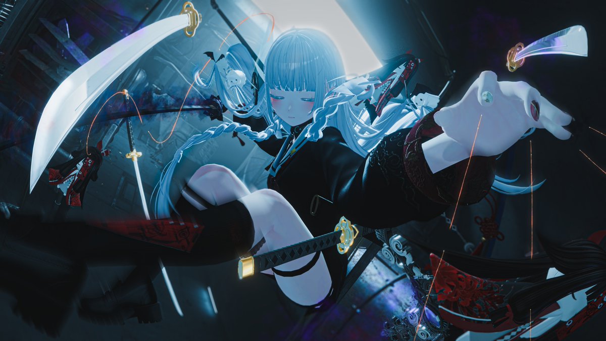 sohora_vrc's tweet photo. 千剣の巫女

 #第4回VRフォトコン2026 https://t.co/ZbZQ8OYiXj
