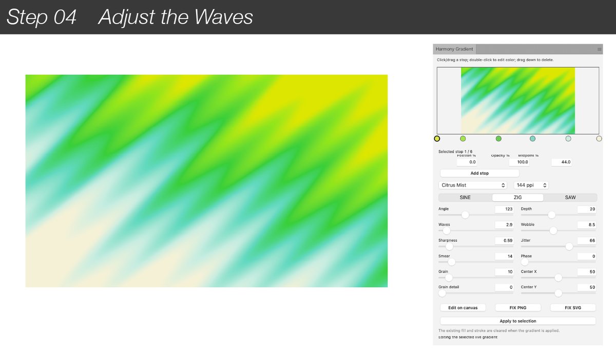 sayametJP's tweet photo. Turn color into motion in Adobe Illustrator.

Harmony Gradient is now on Adobe Exchange for $9.
Choose colors and shape waves, texture, and angle live—while keeping the result editable.

For Apple silicon Macs.
https://t.co/cbuEVrAWln

#AdobeIllustrator #HarmonyGradient https://t.co/9IMDZOnE5y