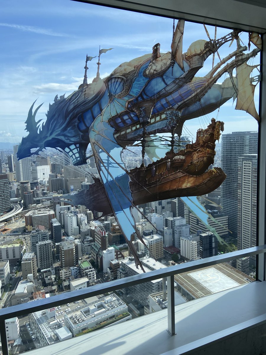 cairn_07's tweet photo. 梅田スカイビルのリリンクコラボ！ https://t.co/7SwYUOHUoF