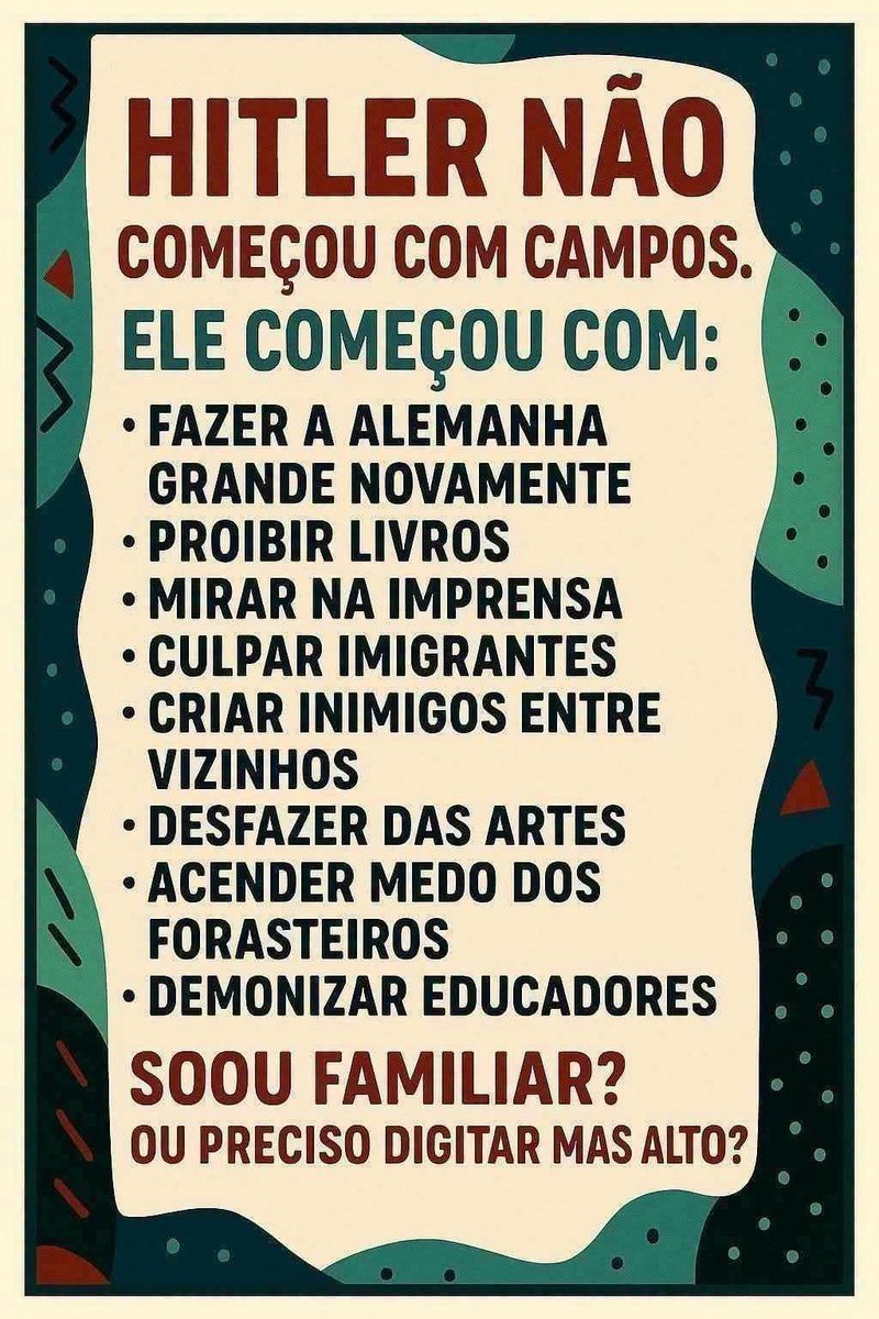 arc_maiana's tweet photo. Vigiai meu povo. Vigiai! https://t.co/q6ZtGQFPSu
