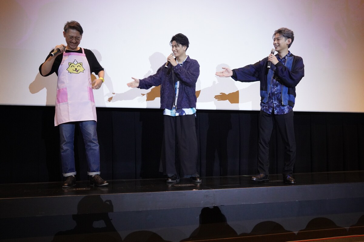 comic_natalie's tweet photo. 【イベントレポート】
「DIGIMON BEATBREAK」最終章直前、阿座上洋平と濱野大輝がキョウ編を振り返りトーク（写真26枚）
https://t.co/RncBcv44x8

#デジモン #ビートブレイク https://t.co/Huy2bOfmWb