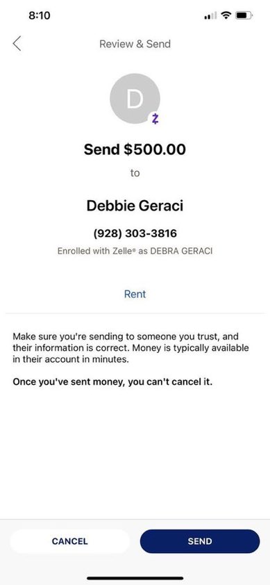 JessicaHespe3's tweet photo. She blocked me after paying her rent https://t.co/QV29402KfM