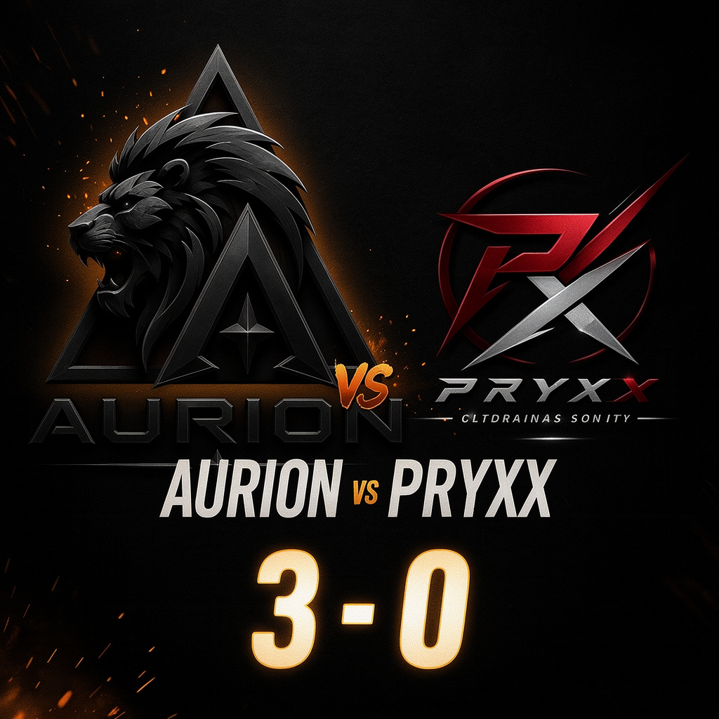 esportaurion's tweet photo. Aurion s’impose avec maîtrise face à Pryxx et décroche une belle victoire sans concéder la moindre manche. 💪
GG à l’équipe pour cette performance, on continue sur cette lancée ! ⚡
#Aurion #Victory #Esport #GGWP https://t.co/sVEqHfFdoO