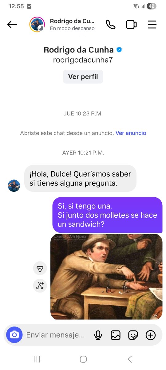DulceDix's tweet photo. Un argentino me bloqueó hoy. https://t.co/Q1CDP9XqFs