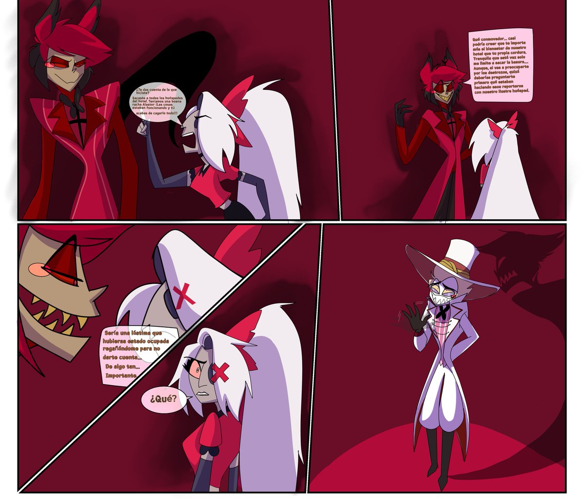 AlexB_I222's tweet photo. 🔱Una noche para amar 🌕
Parte 2, ojalá les guste.
Llega tarde porque tuve problemas estabena pero aquí está.

#HazbinHotel #RadioApple  #Appleradio  #hazbinhotelAlastor #hazbinhotellucifermorningstar https://t.co/PGYIkNXu7g