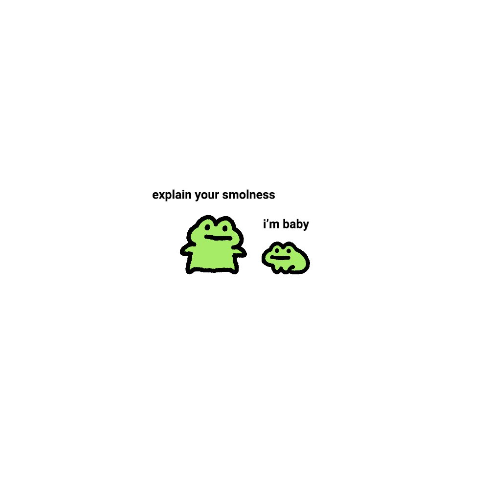 fricthefrog's tweet photo. なんでそんなに小さいの！？ https://t.co/v0CnVlZqul