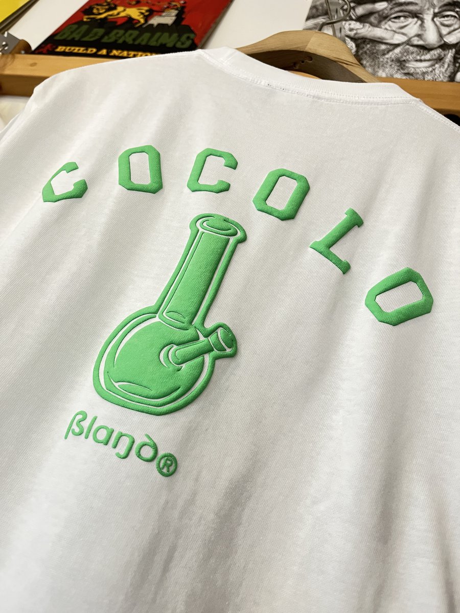 COCOLOSCHOOL's tweet photo. COCOLO Bland OPENしました‼︎本日より新作アイテムが発売開始！！他にも定番シリーズやカモデザインのロンTが登場♪是非この機会をお見逃しなく‼︎https://t.co/jGc3cohuPZ https://t.co/bXco7CQhgn