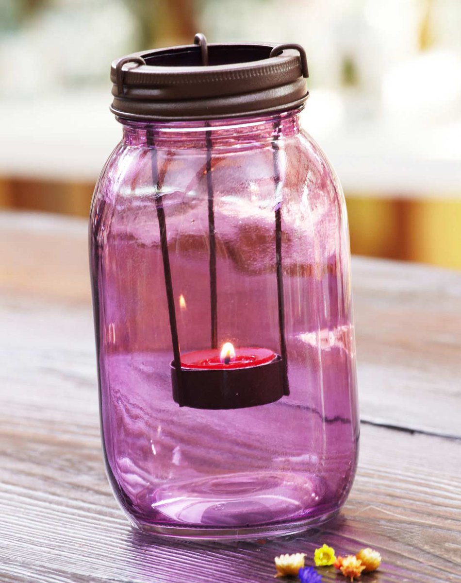 EmilyAdelawqt3's tweet photo. Old mason jar + string lights + a bit of paint = the coziest bedside decor upgrade ever  Repurposing is where the magic’s at! https://t.co/K13qgEbrgL