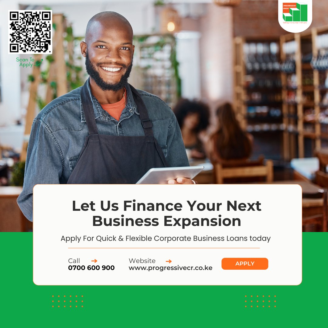progressivecrke's tweet photo. Your biashara deserves more customers... not more excuses.
Let's finance your growth. We're Taking Every Step With You.

📞 0700 600 900
🌐 https://t.co/VyouJmsNZw

#ProgressiveCredit #BusinessLoans #TakingEveryStepWithYou https://t.co/i1t1bdnNxE