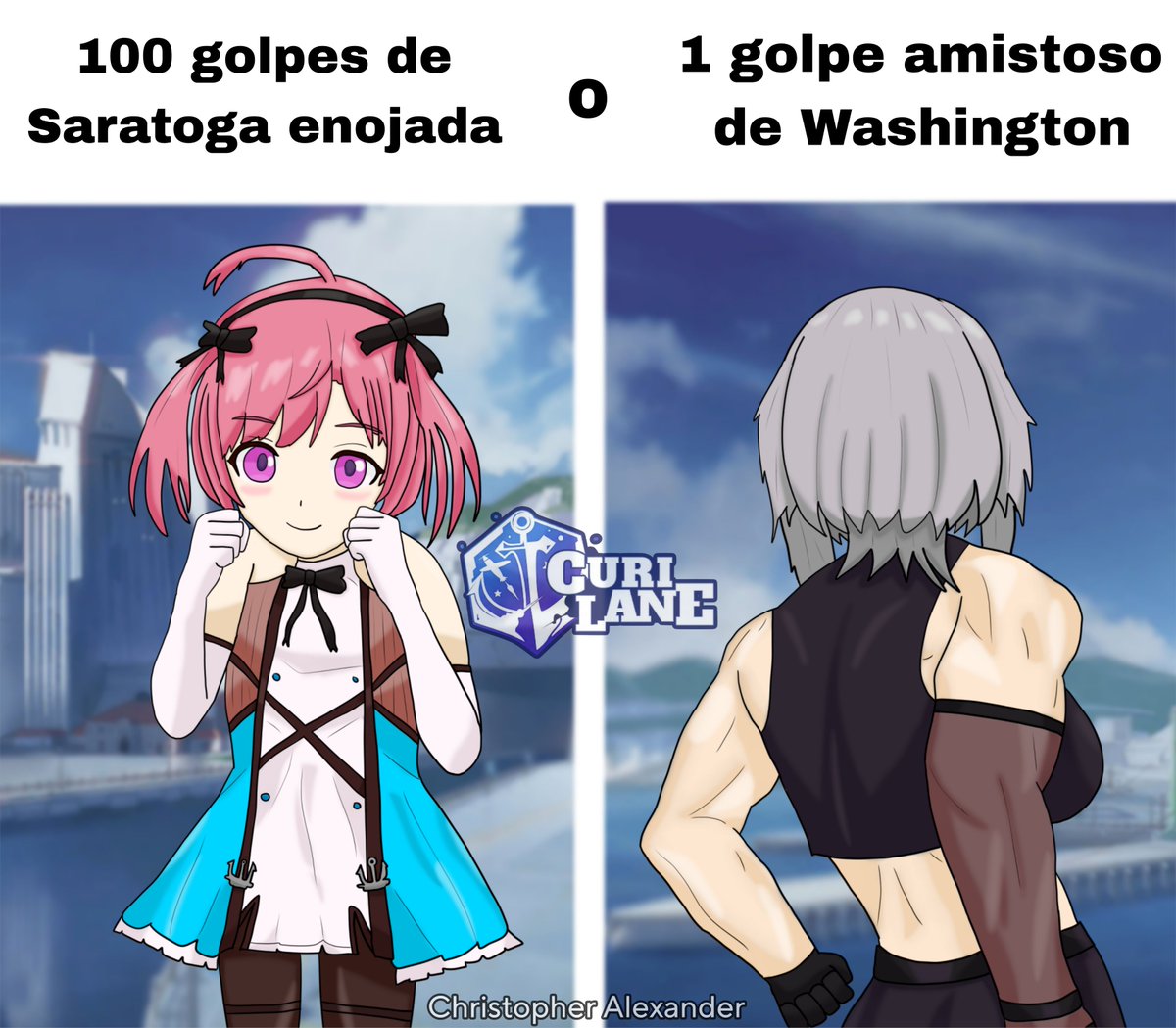 ChrisAlexEsGn's tweet photo. Ustedes que eligen?

#AzurLane
#CuriLane https://t.co/19Y6PKA9B8