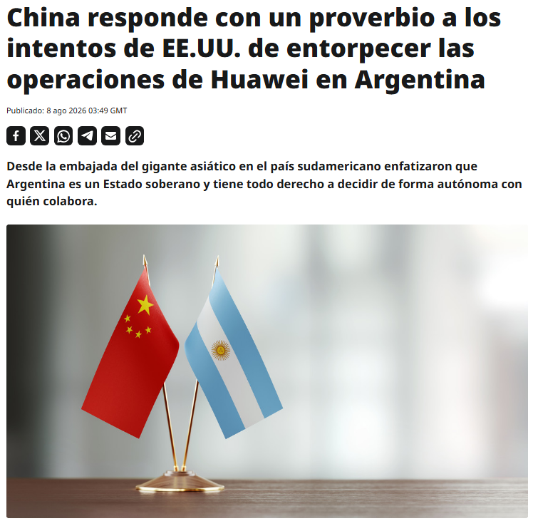 RTultimahora's tweet photo. "Reza un proverbio chino: Si se quiere acusar a alguien, siempre habrá pretextos. El hecho de generalizar deliberadamente el concepto de seguridad nacional no convierte las mentiras en realidad", sostiene un comunicado difundido por la representación diplomática. 
https://t.co/WuTRfNTMAN