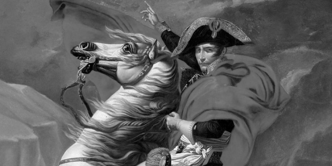 EternaCorsa's tweet photo. “Hesitation is fatal; once an action is begun, it must be followed through with the utmost exertion of the will.” 

— Napoleon https://t.co/EMnspib7ue