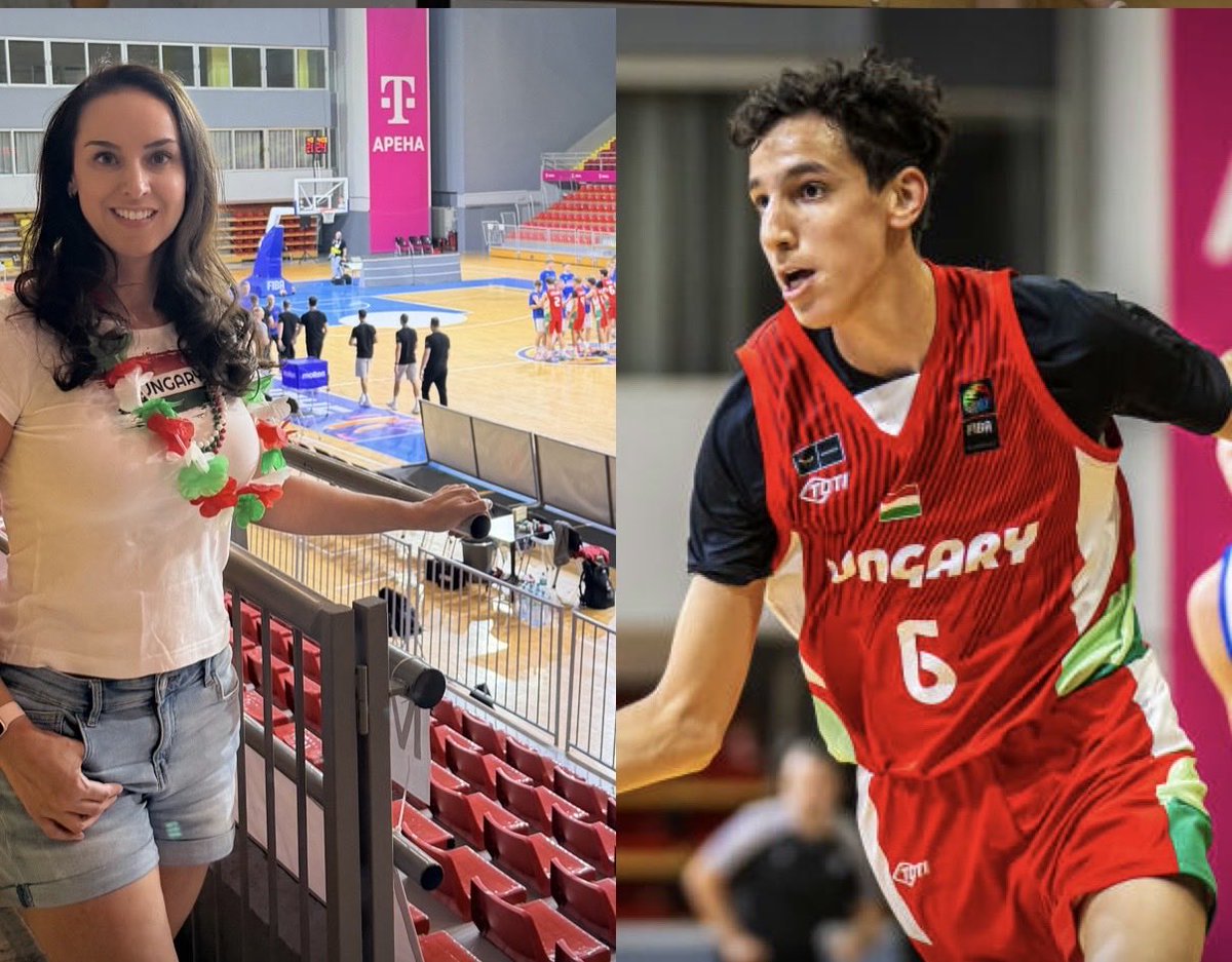 NoemyBF's tweet photo. Proud mom. Proud Hungarian. Ready for the FIBA U16 EuroBasket Division B. 🇭🇺🏀 Let’s go, Zeteny Bajor! https://t.co/liwgIggTMK