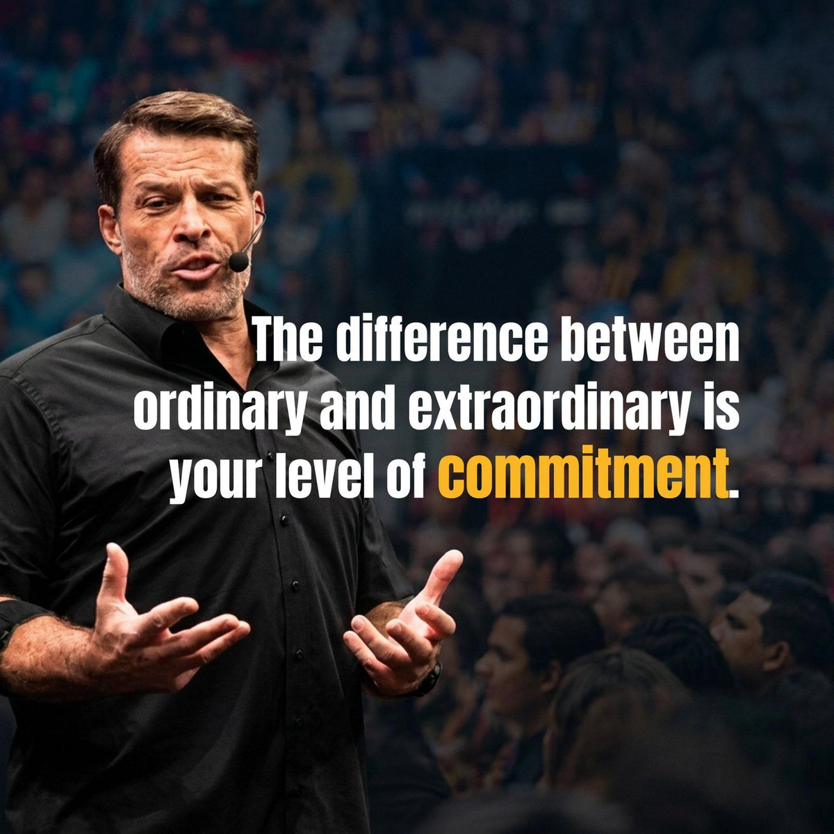 promind1s's tweet photo. The difference between ordinary and extraordinary is your level of commitment. #TonyRobbins #Extraordinary #Motivation #Promind
#quotes #motivation #goal #inspiration #promind #trending #viral https://t.co/kfDvhPKBAP