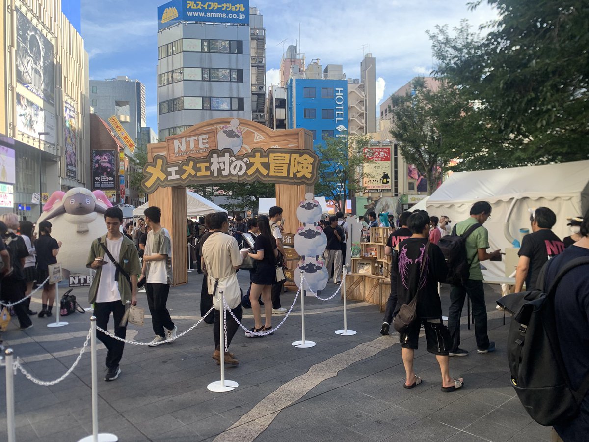 SirobaraHappy's tweet photo. 池袋のイベントきた

 #NTEメェメェ村集合  #NTE https://t.co/BfpARFZJ07