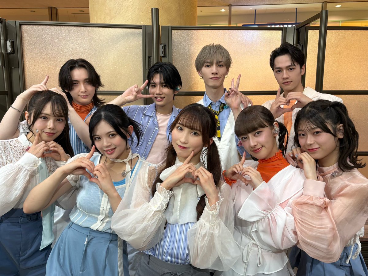 tv_asahi_fes's tweet photo. ＼アーティストフォト公開📸／
🔴六本木会場🟠
🎪コカ･コーラ SUMMER FES 音楽LIVE

🎤ONE LOVE ONE HEART（#ラブワン）
📅8月8日（土）公演

#サマフェス2026 https://t.co/KHvcMQdtD6