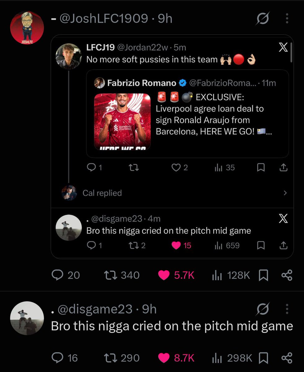 taketheLx's tweet photo. @JoshLFC1909 https://t.co/UeXtXWghF1