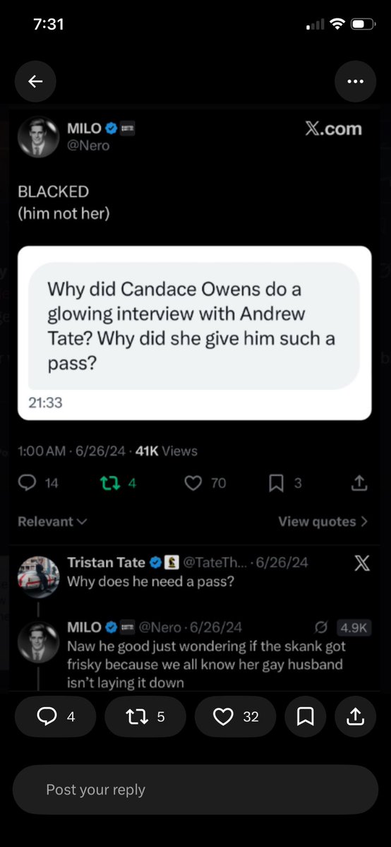 SendemAP's tweet photo. @LouisianaDave00 @OwenBenjamin @RealCandaceO @baroncoleman @paleochristcon I will in a sec https://t.co/IGsaomoAdJ