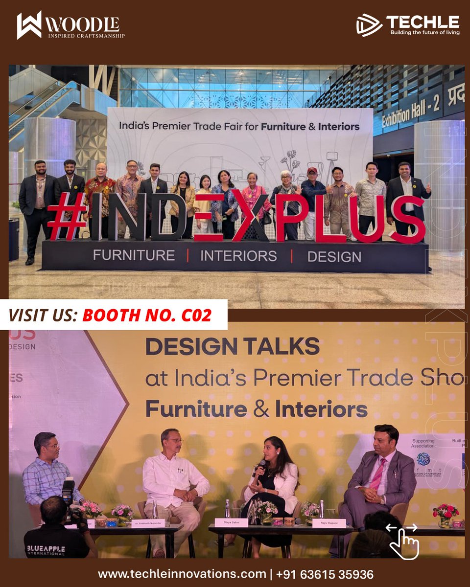 Techleindo's tweet photo. 🔥 Day 1 was a BOOM! Day 2 is LIVE! 🚀

📍 Meet us at INDEXPLUS 2026 and explore our latest products &amp; innovations.

⏳ Only 2 days left. Don’t miss out!

#INDEXPLUS2026 #INDEXPLUS #Design #Innovation #Exhibition https://t.co/Pkax13ZyIP